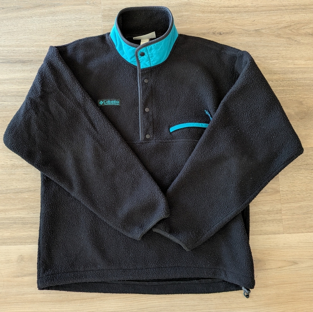 Vintage Columbia Fleece Jacket Pullover size M